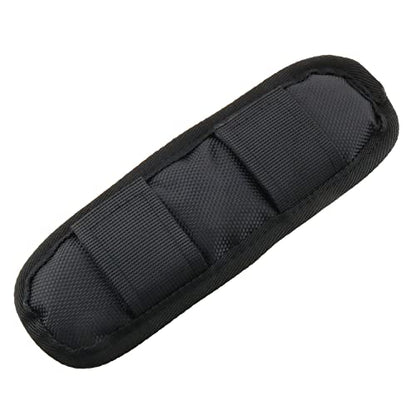 Shoulder Strap Pad Black Removable Luggage Bags Shoulder Strap Pads Fastener Cushions for Bag Backpack Satchel