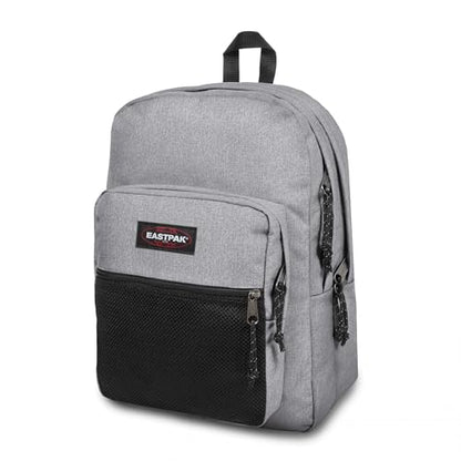 EASTPAK Pinnacle – 38L Everyday Backpack with Dual Compartments, Organizer Front Pocket, Quilted Back Panel & Shaped Shoulder Straps, Sunday Grey - color: Sunday Grey