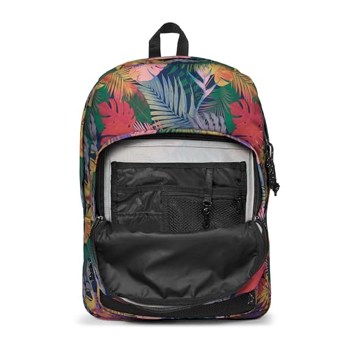 EASTPAK Pinnacle – 38L Everyday Backpack with Dual Compartments, Organizer Front Pocket, Padded Back Panel & Shoulder Straps, Brize Retro Navy - color: Brize Retro Navy