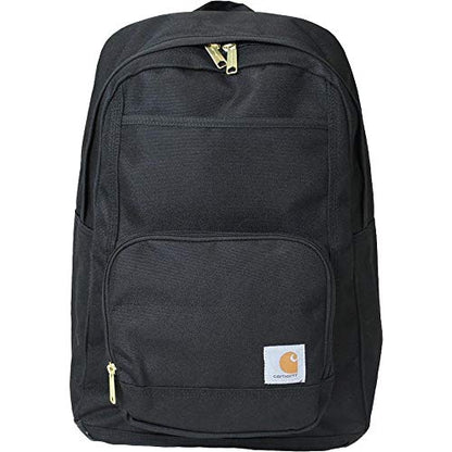 Carhartt Legacy Classic Work Backpack with Padded Laptop Sleeve, Black - color: Black