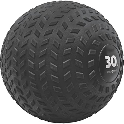 Champion Sports Rhino Fitness Slam Ball – Sand-Filled, Bounce-Resistant Ball for Strength & Conditioning, 6–50 lb - style: 30 Pound
