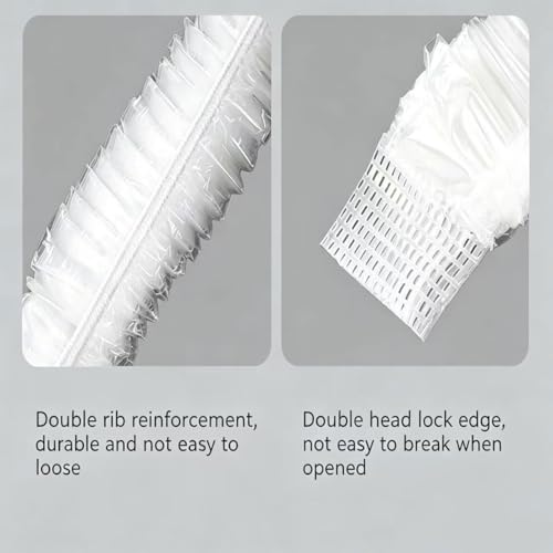 33PCS Disposable Bag Cover for Airplane Under Seat - Backpack Rain Cover, Fit for 25-60L, for Hiking, Air Travel, Commuting