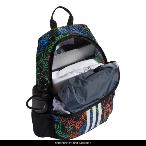 adidas Young BTS Creator 2 Backpack DISCONTINUED - color: Outline Bos Toss/Black/White