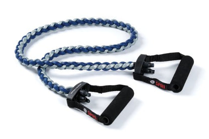 SPRI Braided Xertube Resistance Bands – Premium Exercise Band for Men & Women – Workout Equipment for Home Gym Fitness Training – Comfort Grip for Strength, Weights, and Resistance - style: HEAVY