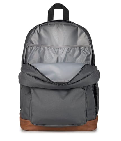 JanSport Cool Backpack with 15-inch Laptop Sleeve, Large Computer Bag Rucksack with 2 Compartments, Ergonomic Straps, Smokey Grit - color: Smokey Grit