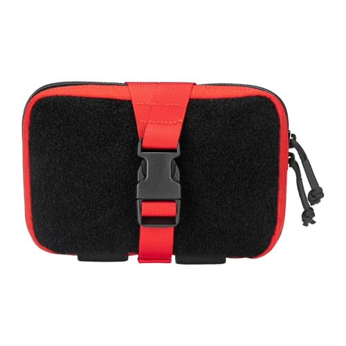 EXCELLENT ELITE SPANKER Tactical Molle Rip Away Ifak Pouch Utility First Aid Pouch Medical EMT Bag - color: Red