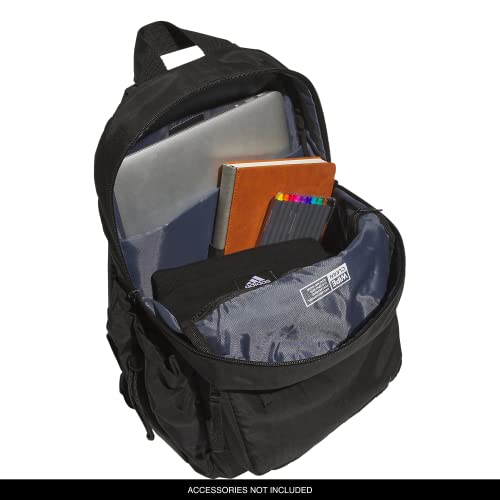 adidas Weekender Backpack – Small Lightweight Everyday Bag, 19L, Black/1, OSFA - color: Black/1