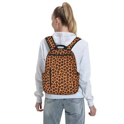 Anti Scratch Polyester Backpack Cheetah Print Brown Leopard, Smooth Surface Multipurpose Travel Pack for All Weather Daily Use Unisex - color: Picture (1184)