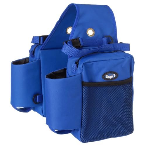 Tough 1 Nylon Water Bottle/Gear Carrier Saddle Bag - color: Royal Blue
