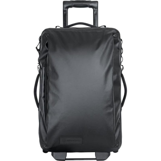 WANDRD TRANSIT Carry-On Roller: 40L Weather-Resistant Travel Luggage – Durable Rolling Suitcase with Crush-Proof Wheels, Laptop Compartment & Hidden AirTag Pocket - color: Black, style: Carry on