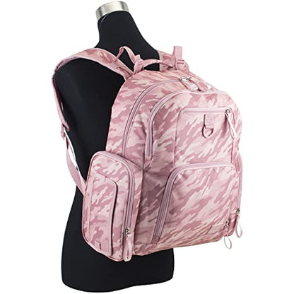 BODHI Baby Portable Diaper Changing Pad Diaper Changer Travel Bag, Changing Mat, Baby Changing Station, Infant Gift, Pink Camo - color: Pink Camo