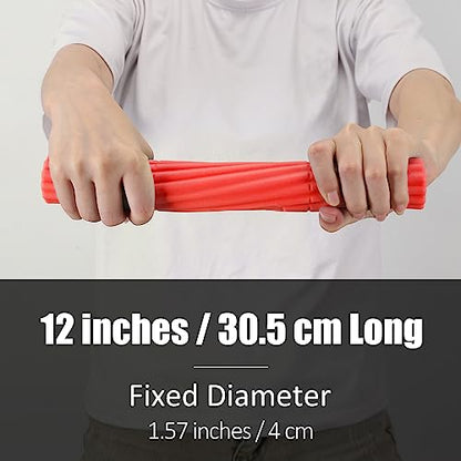 Flex Therapy Strengthener Bar for Tennis Elbow, Golfers Elbow, Tendonitis - Physical Therapy Resistance Bar for Wrist and Forearms Pain Relief - color: 3 pcs TPR set 10-35 LBS
