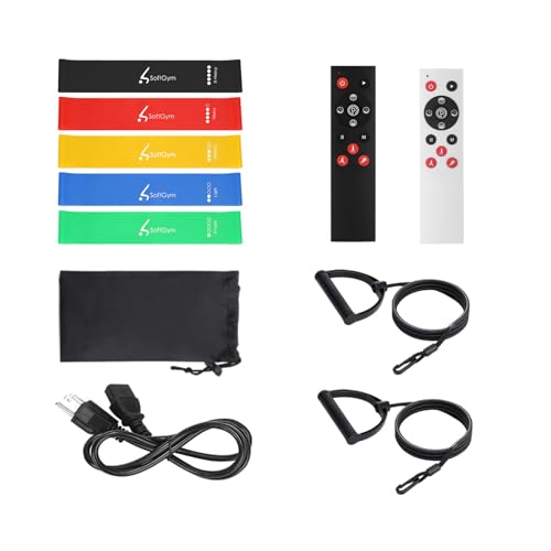 Softgym Resistance Band Set and Remote Control,A Power Cord - size: X-Large