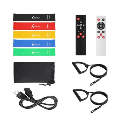 Softgym Resistance Band Set and Remote Control,A Power Cord - size: X-Large