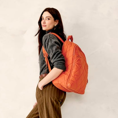 Vera Bradley Women's Featherweight Westover Hybrid Backpack, Potter's Clay, One Size - color: Potter's Clay