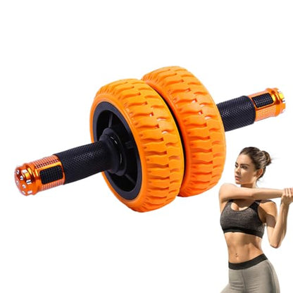 Ab Roller Wheel, With Non-Slip Design, 35x15x15cm, Core Exercise Wheel, Fitness Ab Trainer, Portable & Lightweight, For Men Women, Beginner, Fitness, Indoor,Outdoor Training