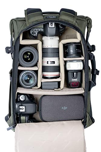 VANGUARD VEO SELECT 45M Backpack/Shoulder Bag for Mirrorless - Green - color: Green, style: Veo Select 45m