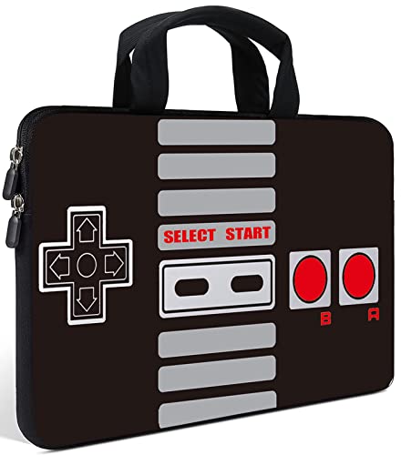 AMARY14 15 15.4 15.6 inch Laptop Handle Bag Computer Protect Case Pouch Holder Notebook Sleeve Neoprene Cover (Games) - color: Games