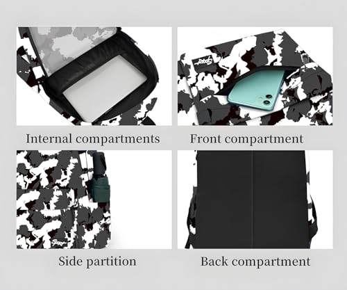 simple portable backpack, student backpack, outdoor leisure bag, computer bag (52xhei) - color: 52xhei