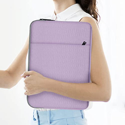 15.6 16 inch Laptop Case Sleeve for HP 15.6 Laptop, HP Omnibook 16, Lenovo Yoga 7i 16/Ideapad Pro 16/Legion Pro 16, Dell Inspiron Plus 16, Samsung Galaxy Book 16 Computer Bag(Purple) - color: Purple, size: 15.6 inch