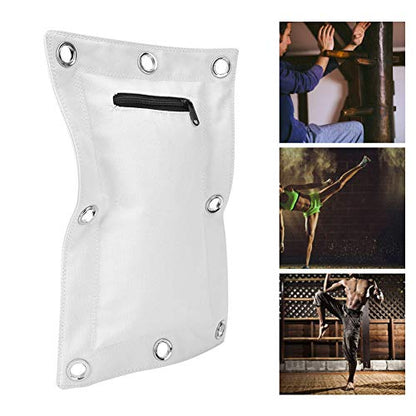 Sandbag, Wing Chun Wall Canvas Punch Empty Sandbag Target with Zipper for Boxing Muay Thai - size: Small
