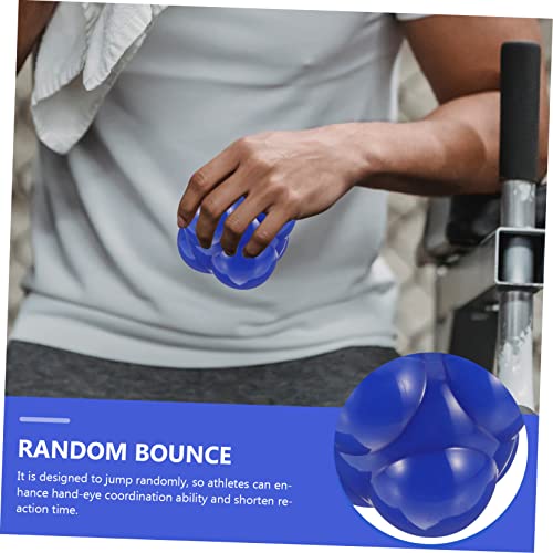 LIOOBO Silicone Hexagonal Agility Reaction Training Ball for Fitness Exercise and Sports High/Low Difficulty Agility Ball for Enhanced Coordination and Reflex Training