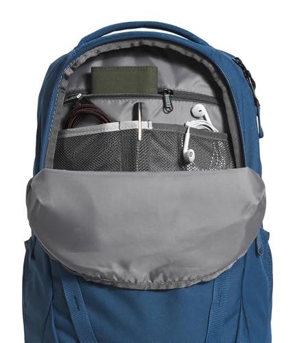 The North Face Vault Everyday Laptop Backpack - Commuter Travel Bag, Water-Repellent Finish, Spacious Compartment, Shady Blue/TNF White-NPF, One Size - color: Shady Blue/Tnf White-npf