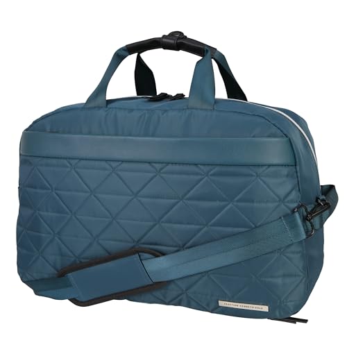 Kenneth Cole REACTION Emma 15" Convertible Duffel Carry On for Gym and Travel Bag, Deep Teal - color: Deep Teal, size: Carry-On 15-Inch