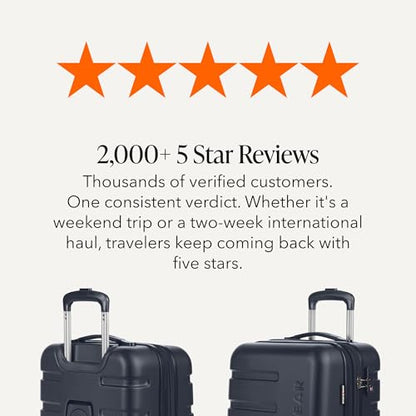 SwissGear 7366 Signature Hardside Expandable Luggage with Spinner Wheels, TSA Lock, Cup-Holder, Navy, 2-Piece Set (19/27) - color: Navy, size: 2-Piece Set (19/27)