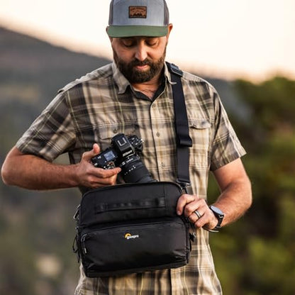 Lowepro ProTactic Lite SLX 110 AW III Camera Sling Bag, Professional Camera, Rain Cover, Lightweight Crossbody Sling Backpack, for Photographer, Videographer, Volume 4L, for DSLR/Mirrorless - style: Slx 110 Aw III
