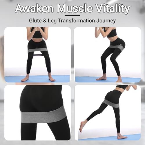 3 PCS Resistances Bands, Yoga Fitness Elastic Resistances Bands Set, Workout for Booty Legs, Elastic Pilates Flexbands - color: 3-pack (1 light gray + 1 gray + 1 black)