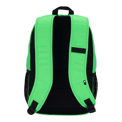 Fox Racing Clean Up Backpack, Slim Everyday School & Street Bag with Laptop Sleeve, Water Bottle Pocket & Adjustable Straps, Fluorescent Green - color: Fluorescent Green