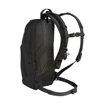 CamelBak M.U.L.E. Tactical Hydration Backpack, Modular MOLLE Design with 100oz Mil‑Spec Crux Reservoir - color: Black 2.0