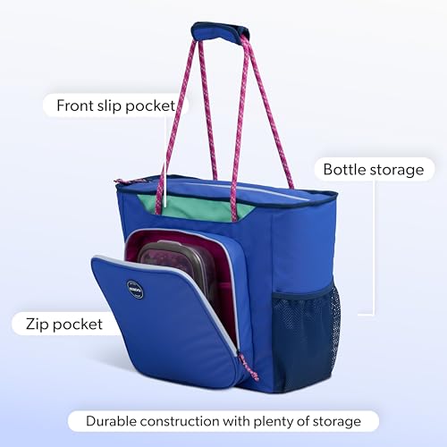 Igloo Soft Cooler Bag | Summit Series | Insulated Cooler Tote | Backpack Cooler - color: Electric Indigo 30 Can