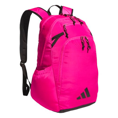adidas Defender 5 Backpack for Sports, Gym, School and Travel, 33L, Team Shock Pink 2/Black, OSFA - color: Team Shock Pink 2/Black