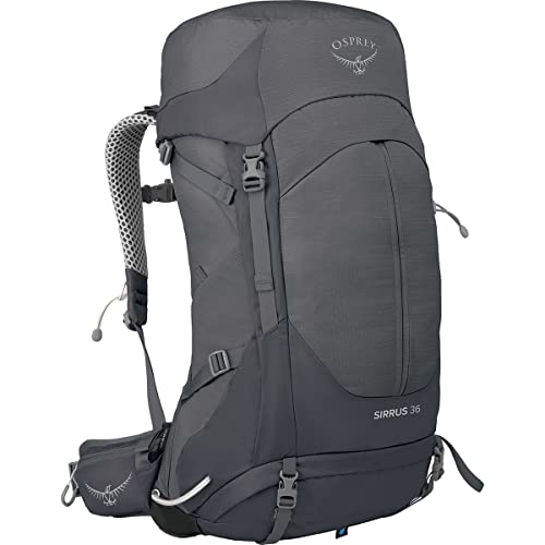 Osprey Sirrus 36L Women's Hiking Backpack, Tunnel Vision Grey - color: Tunnel Vision Grey, size: 36L
