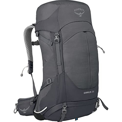Osprey Sirrus 36L Women's Hiking Backpack, Tunnel Vision Grey - color: Tunnel Vision Grey, size: 36L