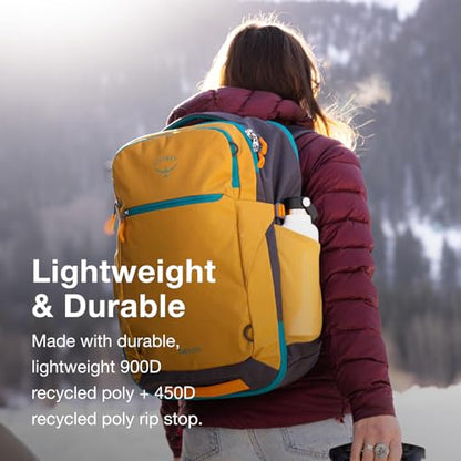 Osprey Daylite 44L Carry-On Travel Pack - Lightweight, Durable Backpack with Streamlined Design - Versatile, Spacious Bag for Weekend Trips or Business, Blue Spikemoss/Alkaline - color: Blue Spikemoss/Alkaline