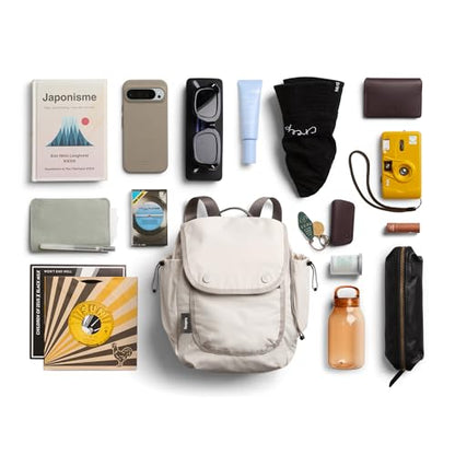 Bellroy Cinch Minipack (lightweight 9 liter backpack with external organization and adjustable shoulder straps) - Oat - color: Oat