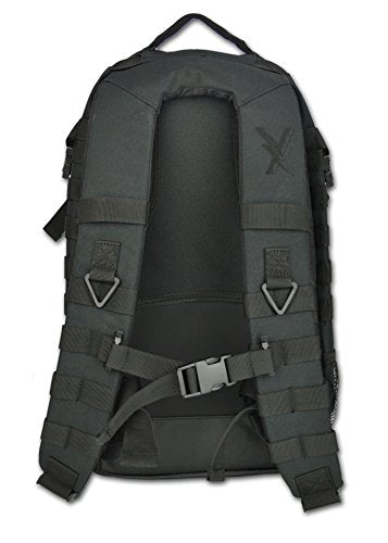 Lightning X Premium Tactical Medic Backpack w/Modular Pouches & Hydration Port (Stealth Black) Large - color: Stealth Black