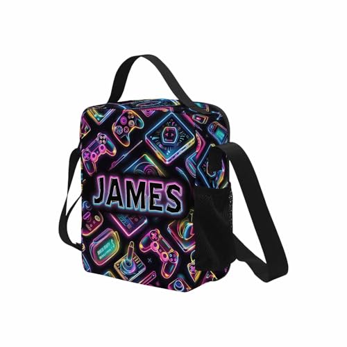 M YESCUSTOM Custom Backpack With Name, Personalized Backpacks For Boys, Customized Game Backpack, Personalized Bookbag Set Back to School Gift For Son Grandson - color: D12