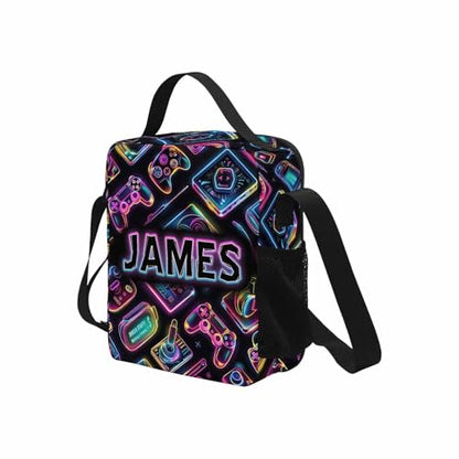 M YESCUSTOM Custom Backpack With Name, Personalized Backpacks For Boys, Customized Game Backpack, Personalized Bookbag Set Back to School Gift For Son Grandson - color: D12