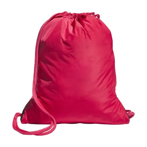 adidas Alliance Sackpack Drawstring Bag - color: Power Pink/White/3