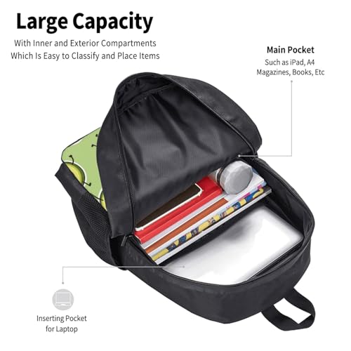 Breathable Outdoor Daypack Avocado Green, Durable Anti Theft Travel Backpack Adjustable Strap Shoulder Bag for Hiking Camping City Walking - color: Design (667)