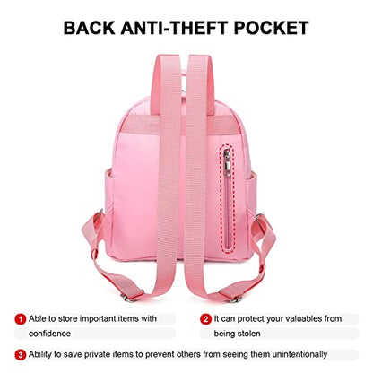 LOVEVOOK Backpack for Women Light Weight Waterproof Backpack Purses Daily Backpack… | Light Weight - color: Pink