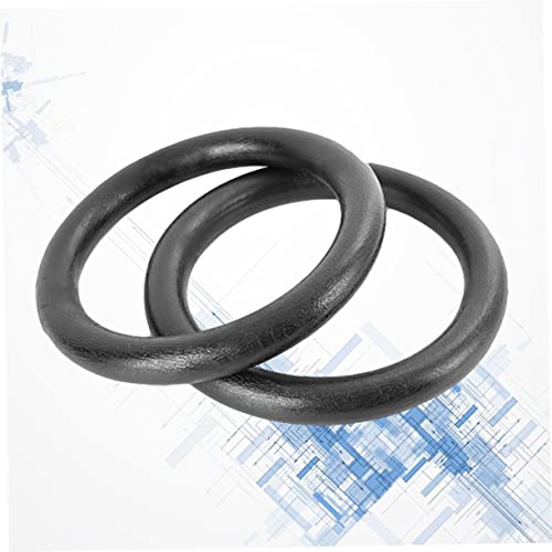 BESPORTBLE Fitness Hanging Ring Set Adjustable Gymnastic Rings for Strength Training Full Body Workouts and Home Gym Exercises