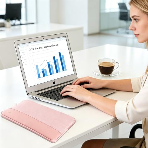 Laptop Case 13.3 inch, 13-13.3 inch Laptop Sleeve Compatible with MacBook Air M4 M3 M2 M1 2025-2018 / Pro M2 M1 2025-2016, HP Dell ASUS Lenovo Acer, Water-Resistant Computer Case Bag - color: Pink Color Blocking, size: 13-14 inch