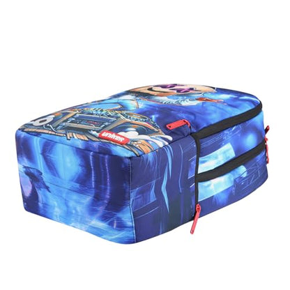 Graffiti Backpack for School, 20L Casual Daypack, Designer Laptop Backpack for 15.6 Inch Laptop - color: Dj