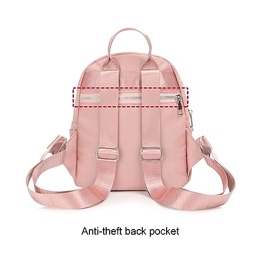 Etercycle Mini Backpack Purse for women, Small Backpack Purse, Shoulder Bag for Travel (Pink) - color: Pink