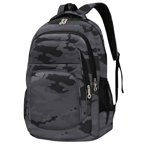 rickyh style Stylish Backpack: Multi-functional and Lightweight Bag for Travel, School, and Outdoor Activities - color: 007shenhui